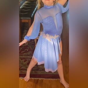 Weissman intermediate child 6/6X lyrical dance costume